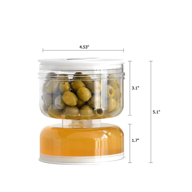 Pickles Jar Dry and Wet Dispenser