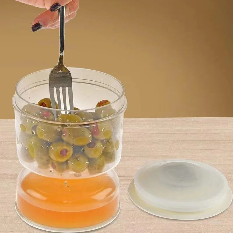 Pickles Jar Dry and Wet Dispenser