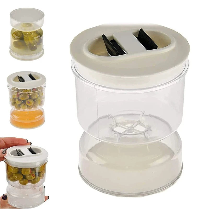 Pickles Jar Dry and Wet Dispenser
