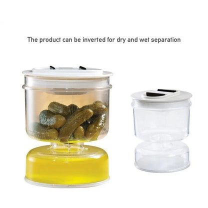 Pickles Jar Dry and Wet Dispenser
